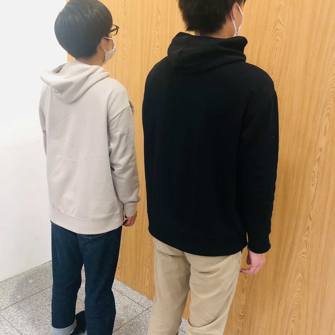 度詰め男子