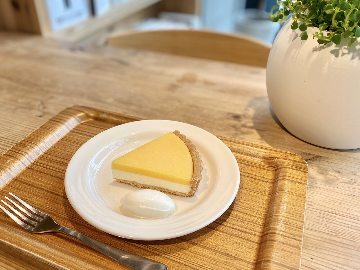 【Café&MealMUJIシエスタハコダテ】爽やかな香りと食感　レモンタルト②