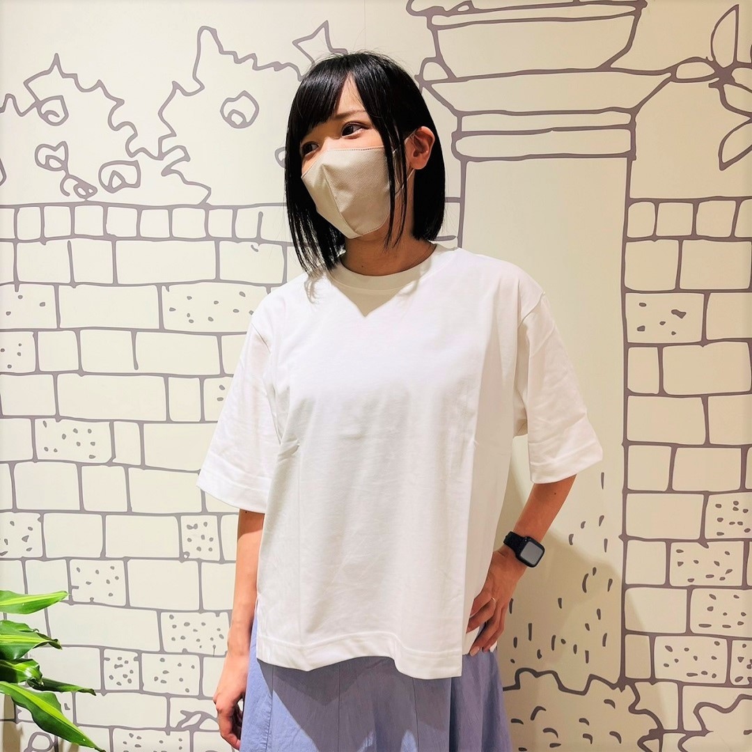 【モレラ岐阜】今週のコーデ　涼感ワイドTシャツ