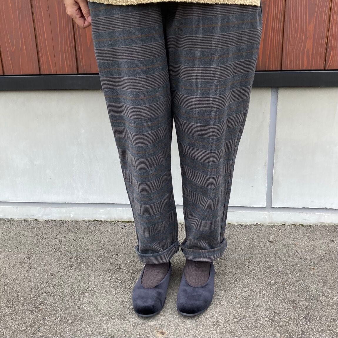 【いわて生協盛岡向中野】身長168cm 加藤さんベスト／フランネルパンツ_rU5lWN
