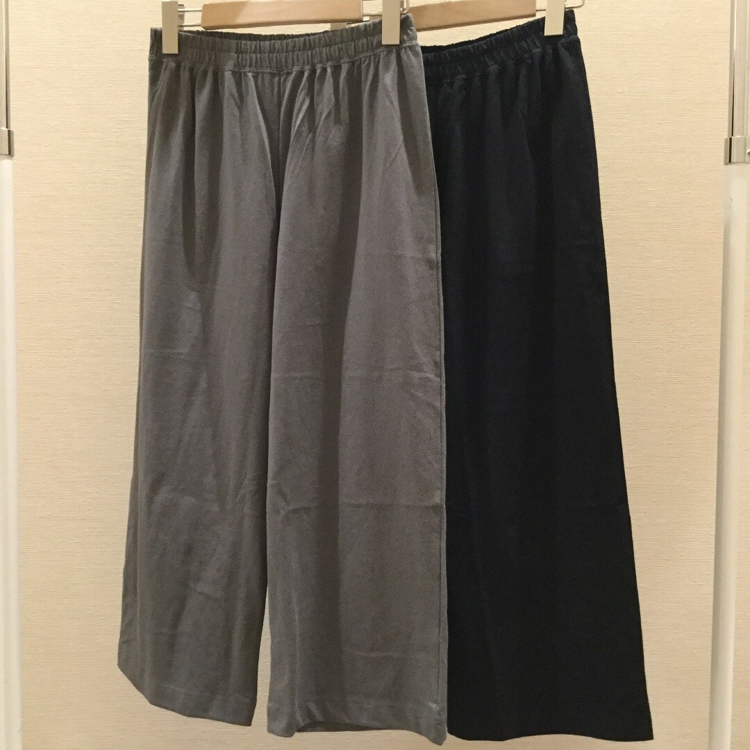 【ザ・モール仙台長町】太番手天竺編み　クロップドパンツ