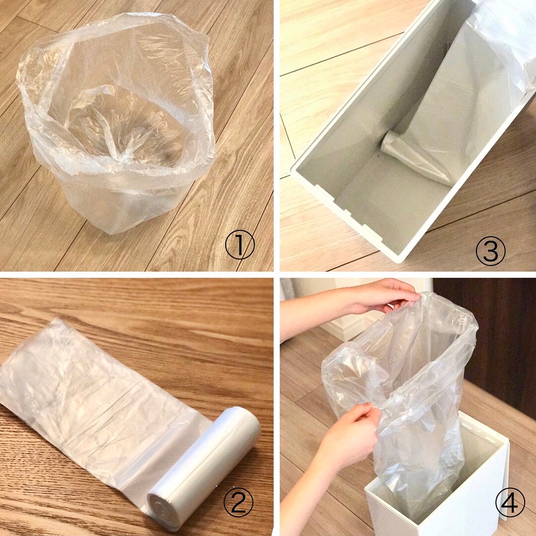 ゴミ袋の見た目、使い方