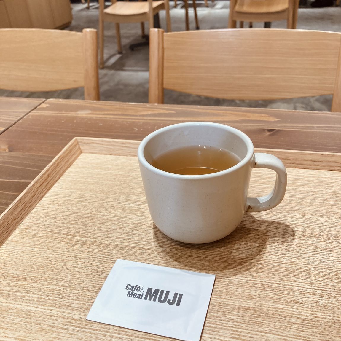 【Café＆Meal MUJI近鉄四日市】ホット柚子、ホットジンジャー