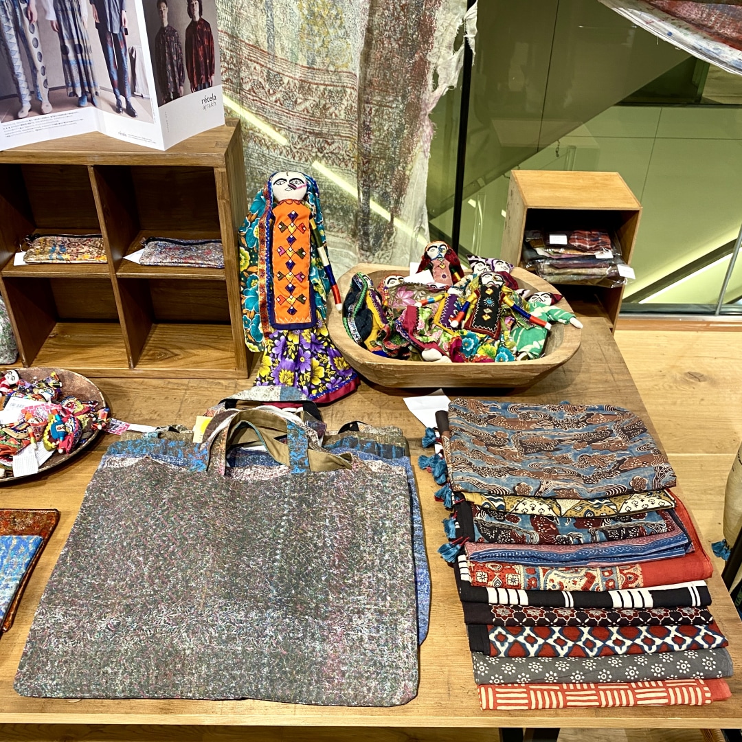 【銀座】rétela un fabric 展　〜 Unintended textile 〜意図しない 偶然のテキスタイル｜4F OpenMUJI　