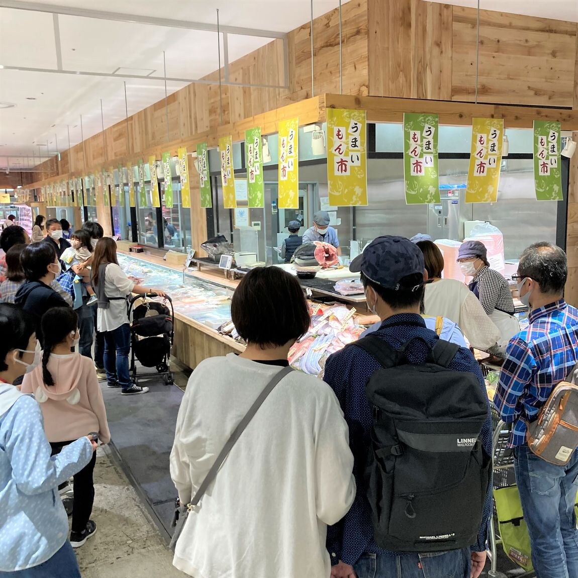 【堺北花田】林田商店さんの市場まつり開催中｜うまいもん市