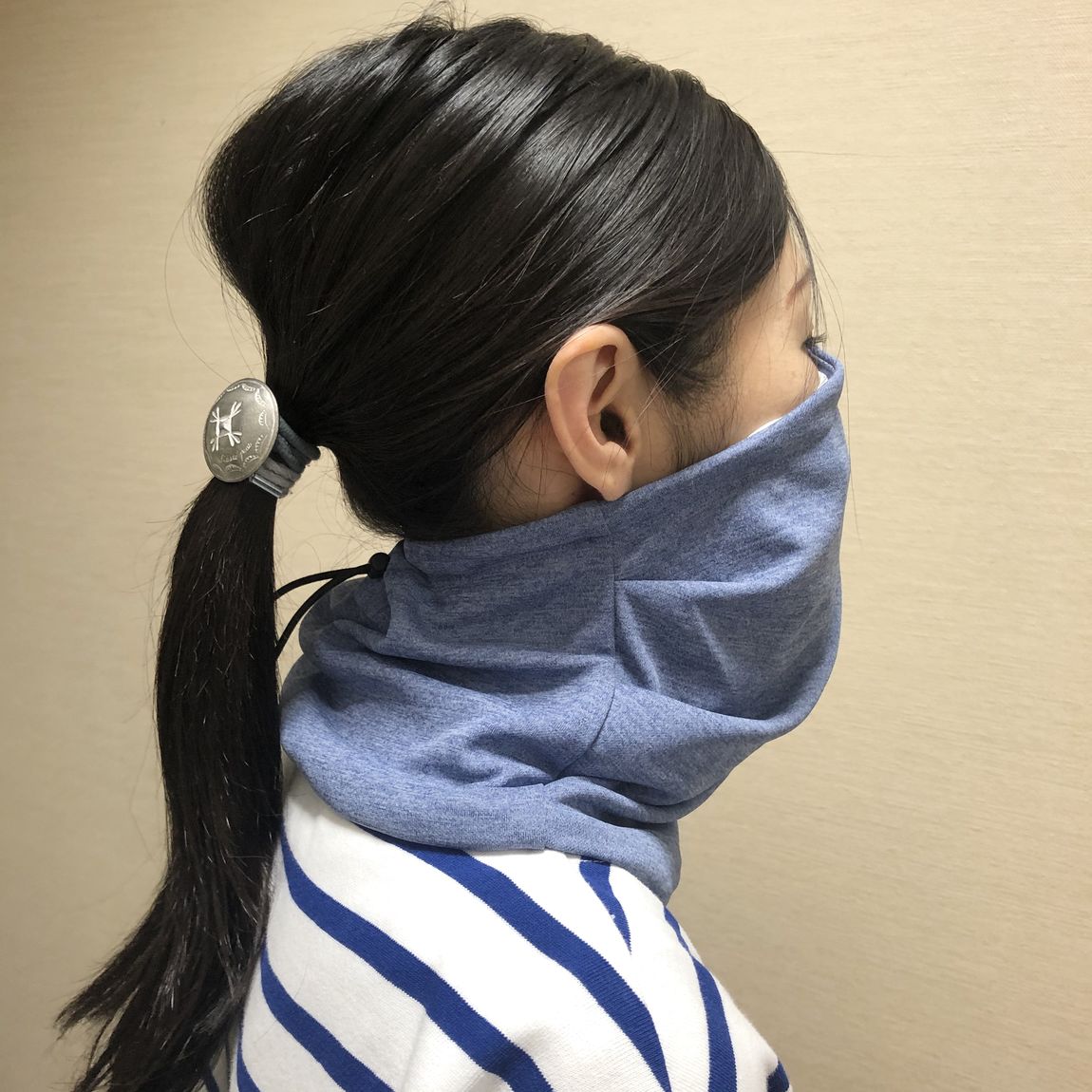 【エスパル仙台】首元にはネックゲイター