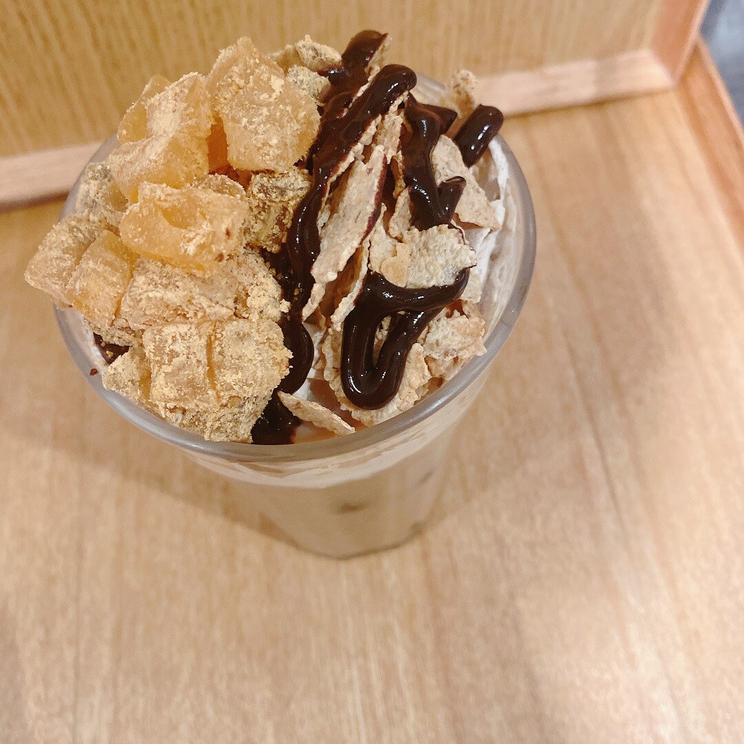【Cafe&MealMUJI上野マルイ】わらび餅ラテ