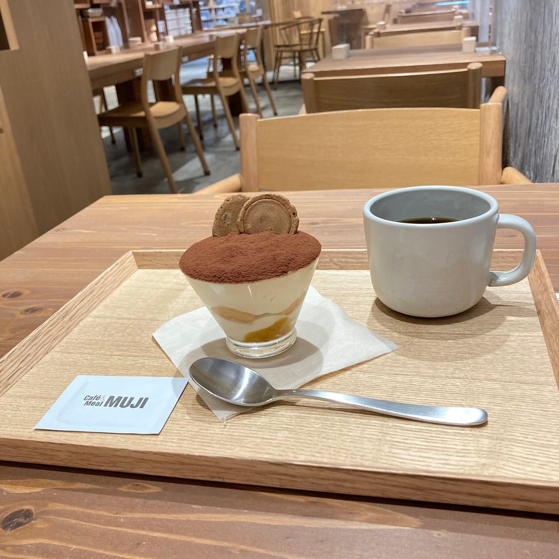 【Café＆Meal MUJI近鉄四日市】ティラミス
