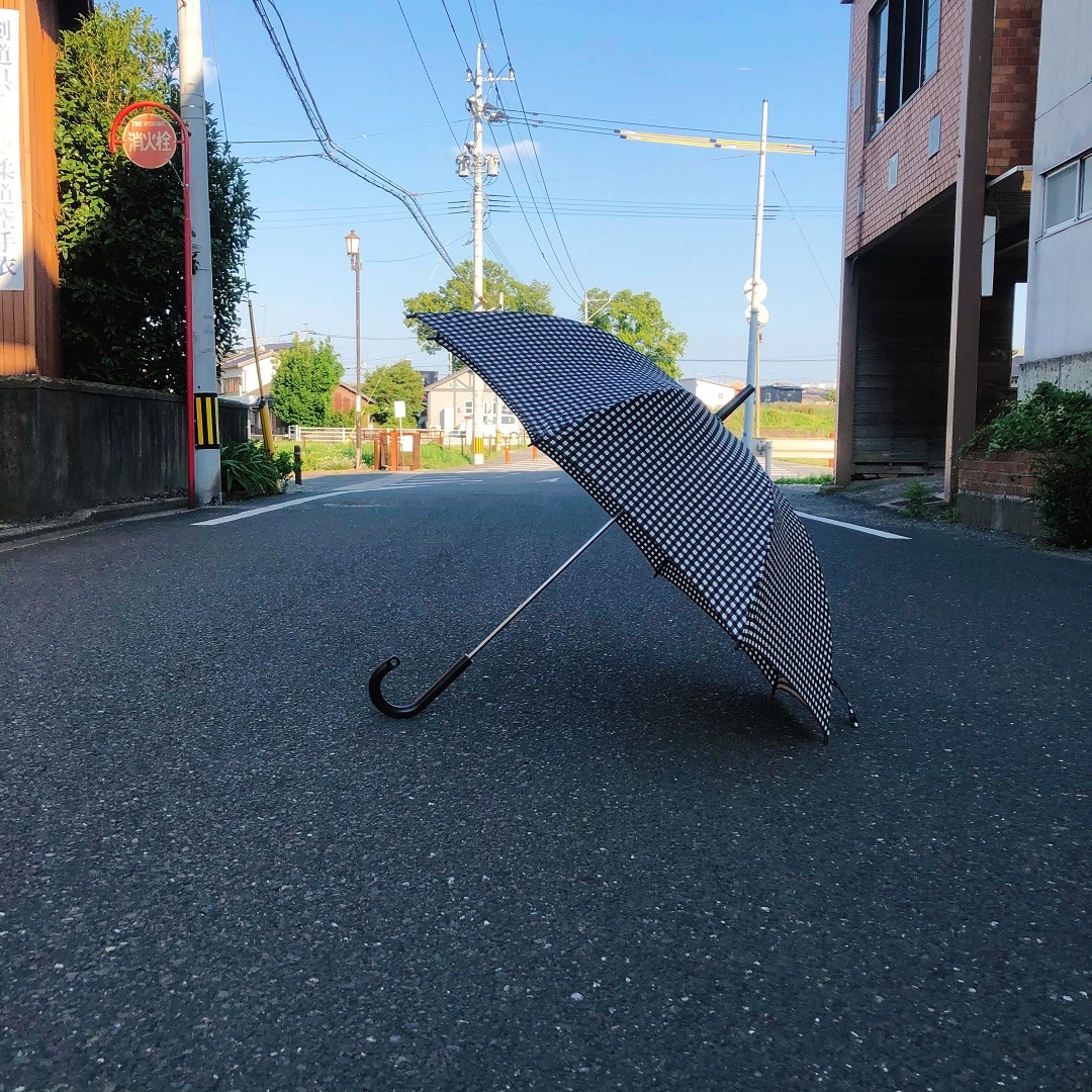 印のつけられる傘