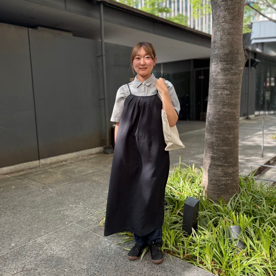 婦人 風を通す キャミソールワンピース