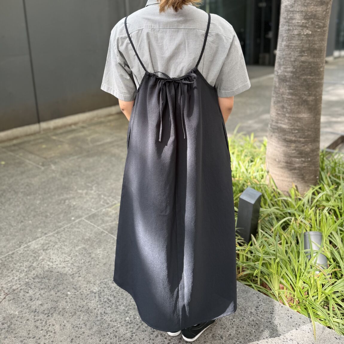 婦人 風を通す キャミソールワンピース