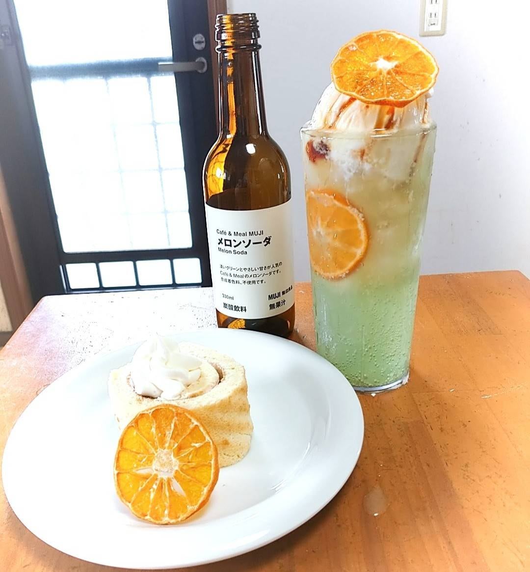 おいしそうなロールケーキ