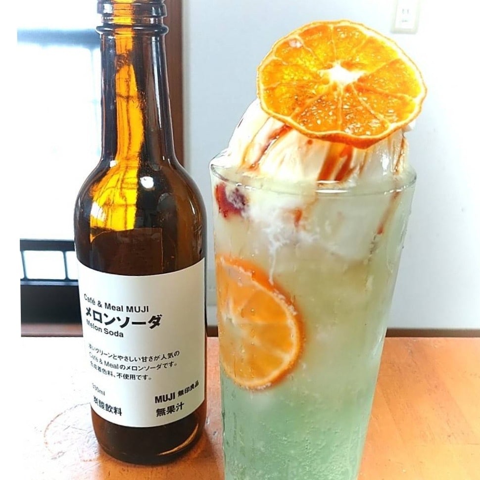 メロンクリームソーダ