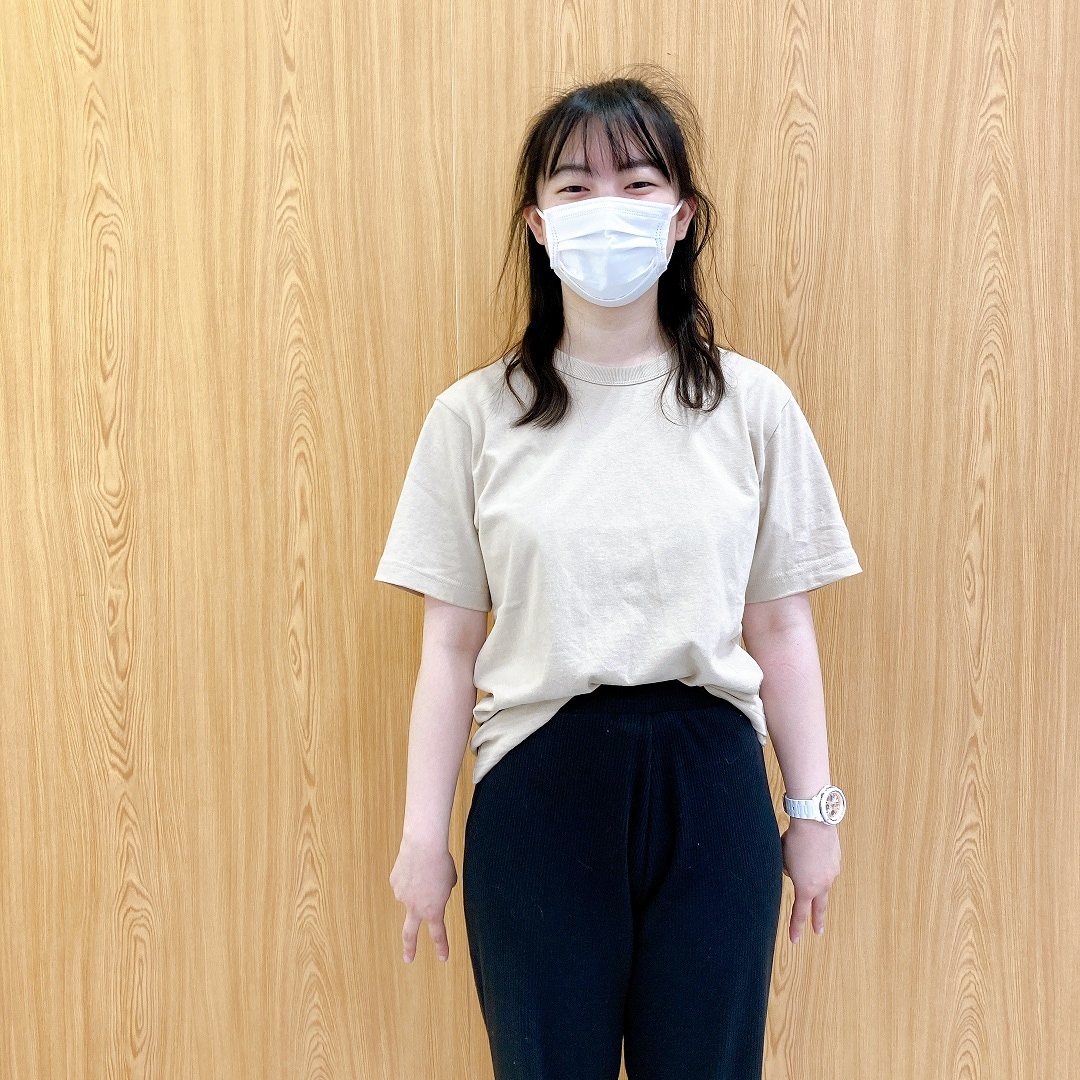 紳士太番手天竺編みＴシャツ女子
