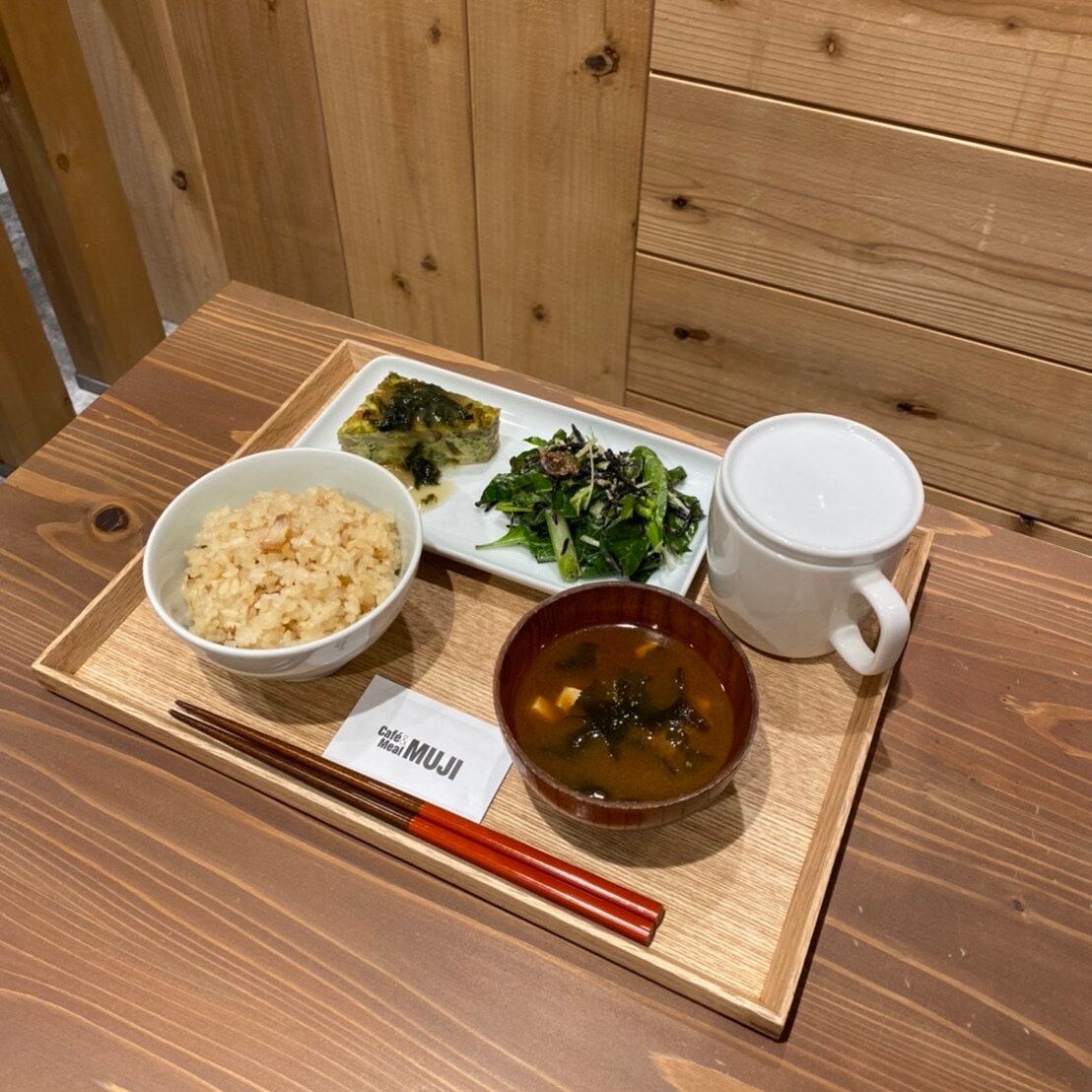 【Café＆Meal MUJI近鉄四日市】朝食