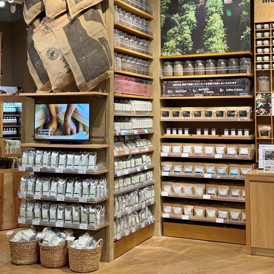 【銀座】MUJI Coffee リニューアルしました｜1F 食品 　