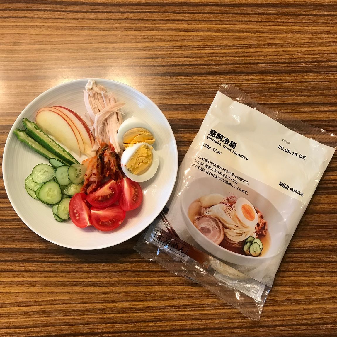 冷麺材料