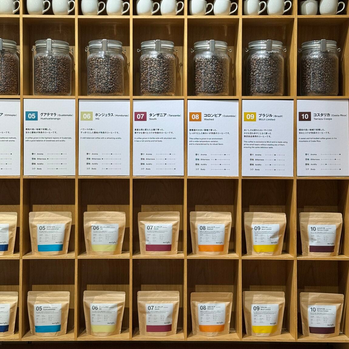 【銀座】MUJI Coffee リニューアルしました｜1F 食品 　