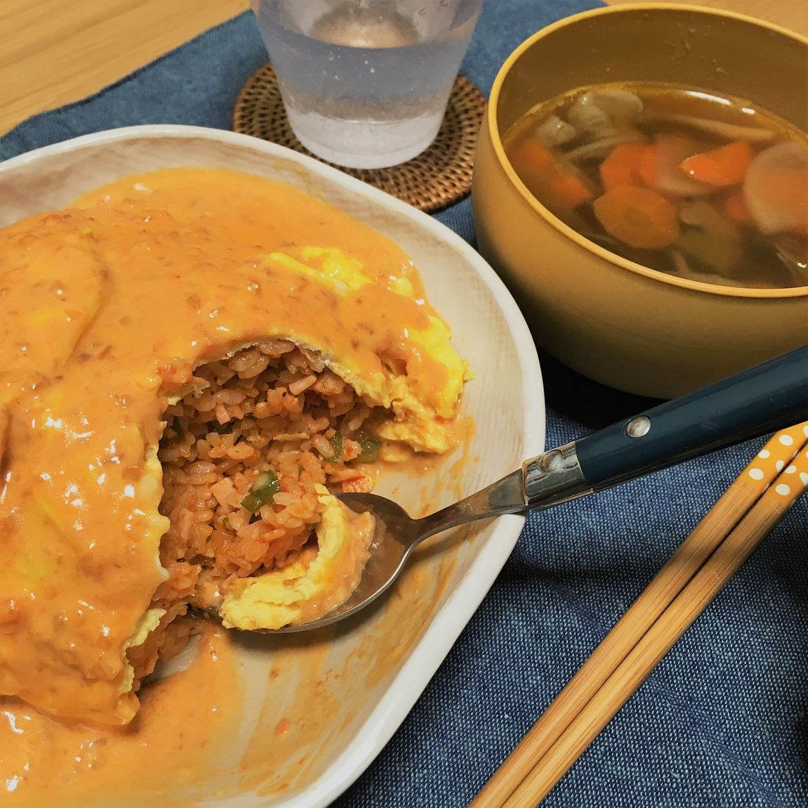 【札幌ステラプレイス】食べたオムライス画像