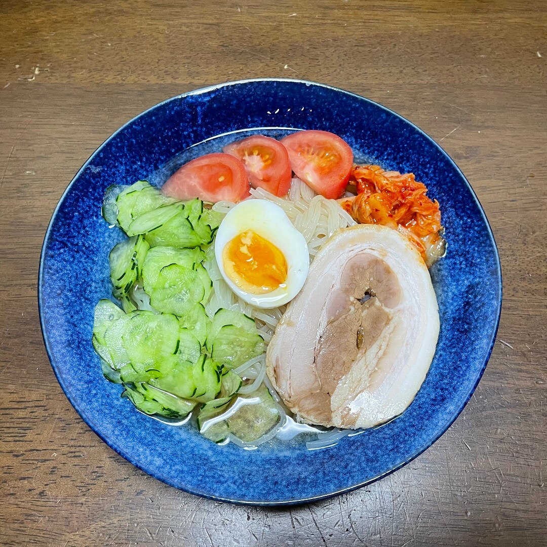 冷麺　調理