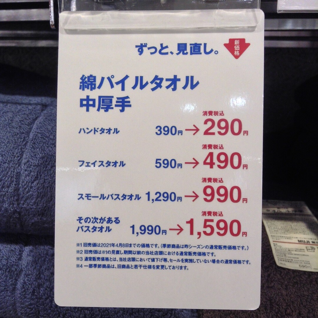 価格見直し