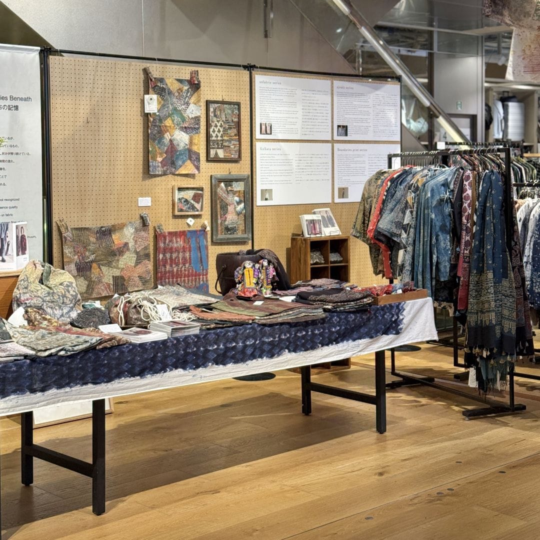 【銀座】rétela un fabric展 〜What lies Beneath〜 布の記憶 開催しています｜4F Open MUJI　
