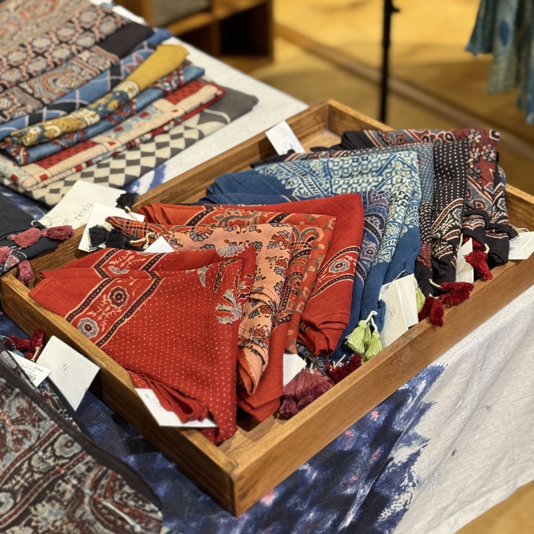【銀座】rétela un fabric展 〜What lies Beneath〜 布の記憶 開催しています｜4F Open MUJI　