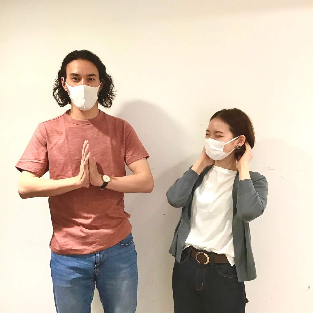 【ミーナ天神】Tシャツ、ムラ糸。