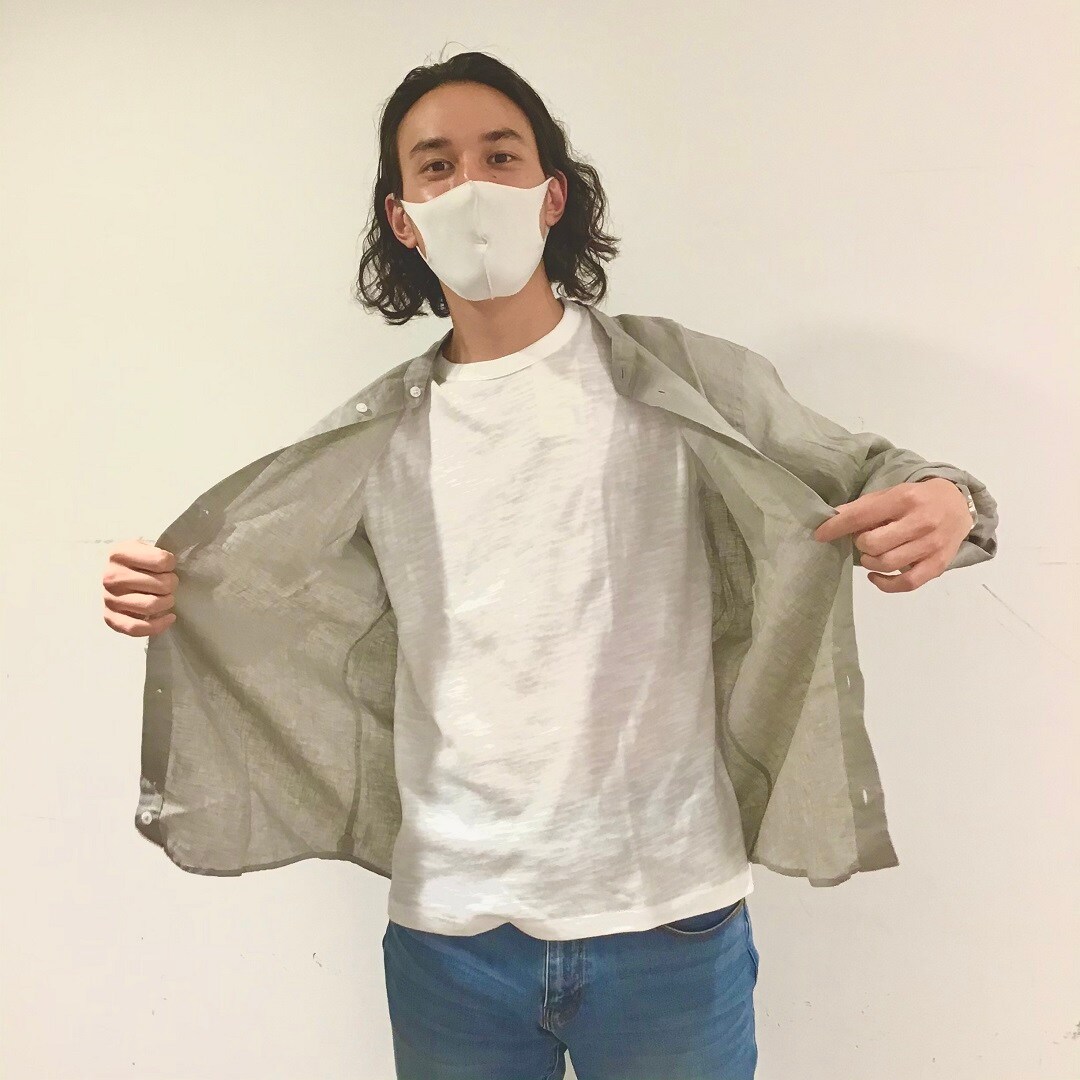 【ミーナ天神】Tシャツ、ムラ糸。