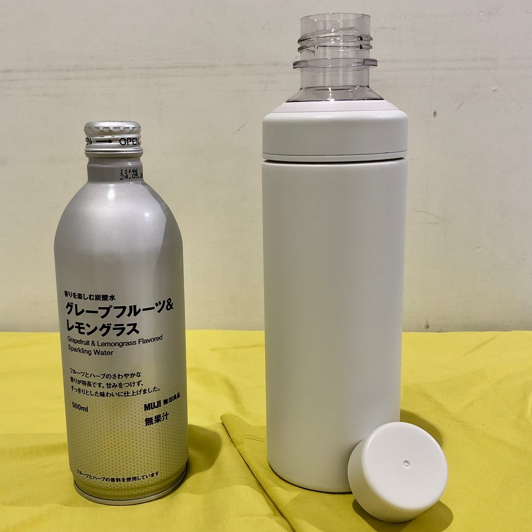 炭酸にも使える保冷ボトル