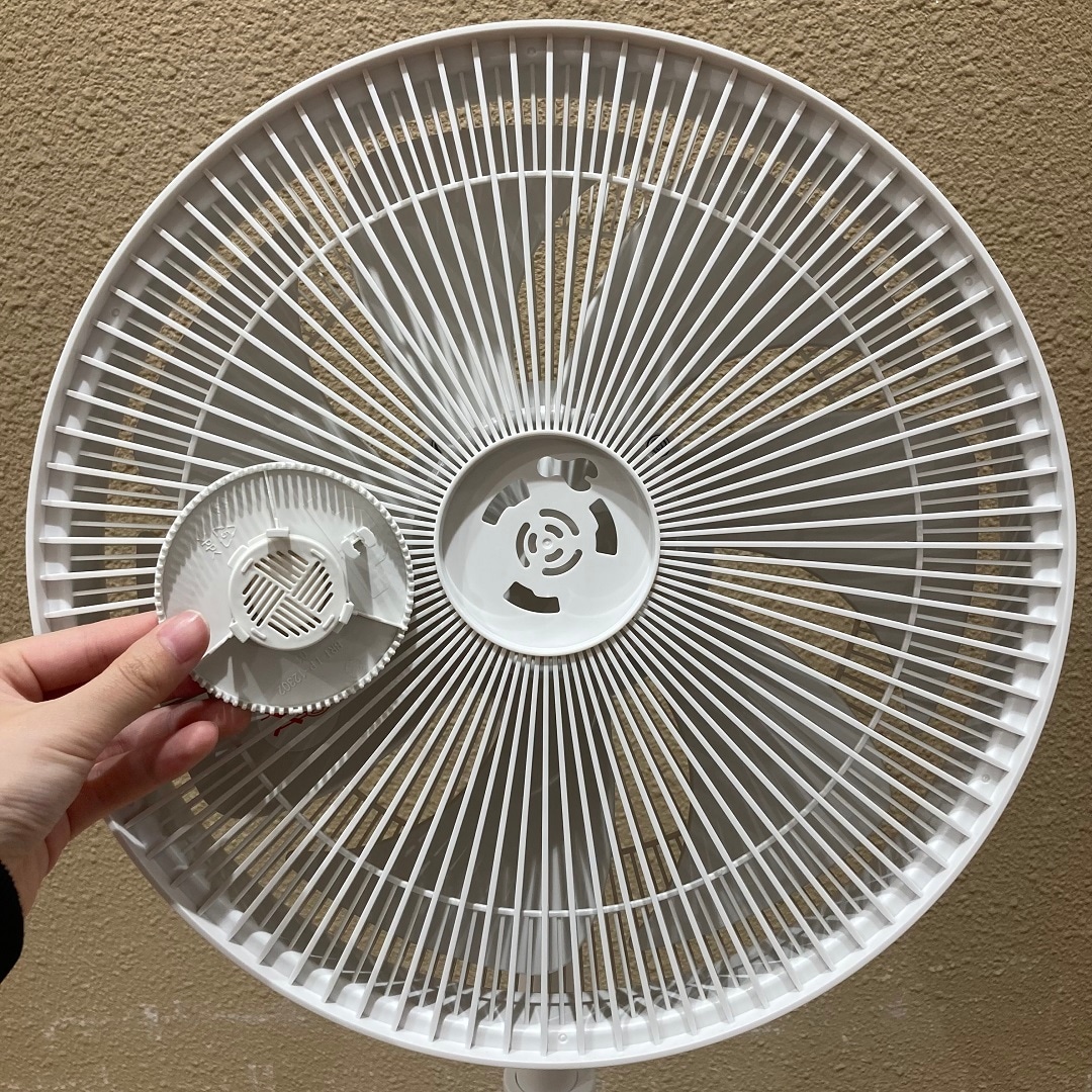 扇風機真ん中