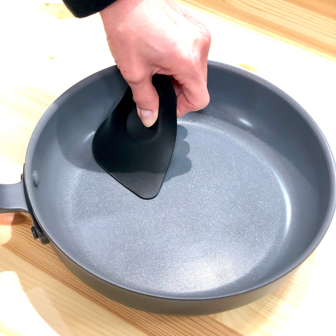 スクレーパー使用