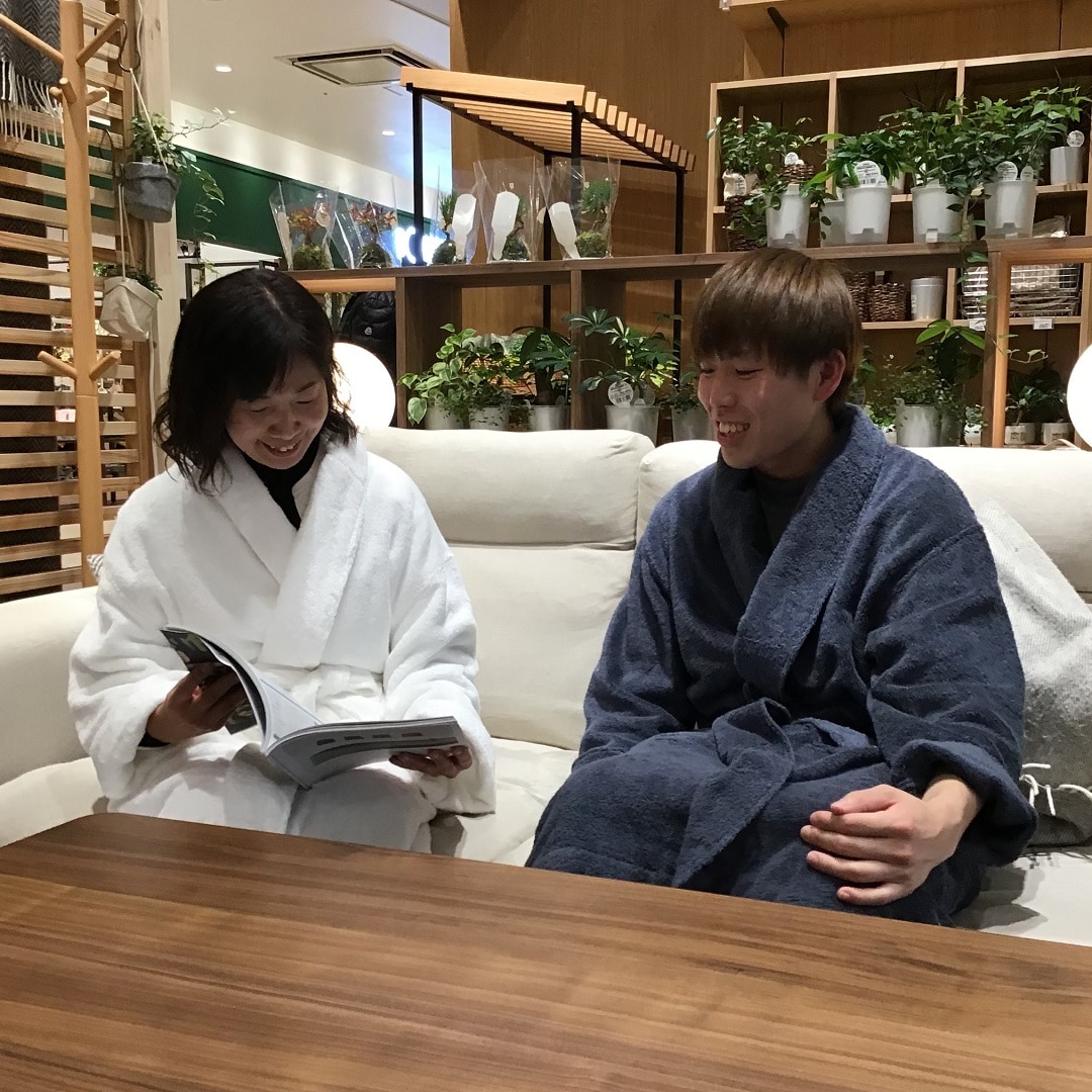 【テラスモール松戸】バスローブ①