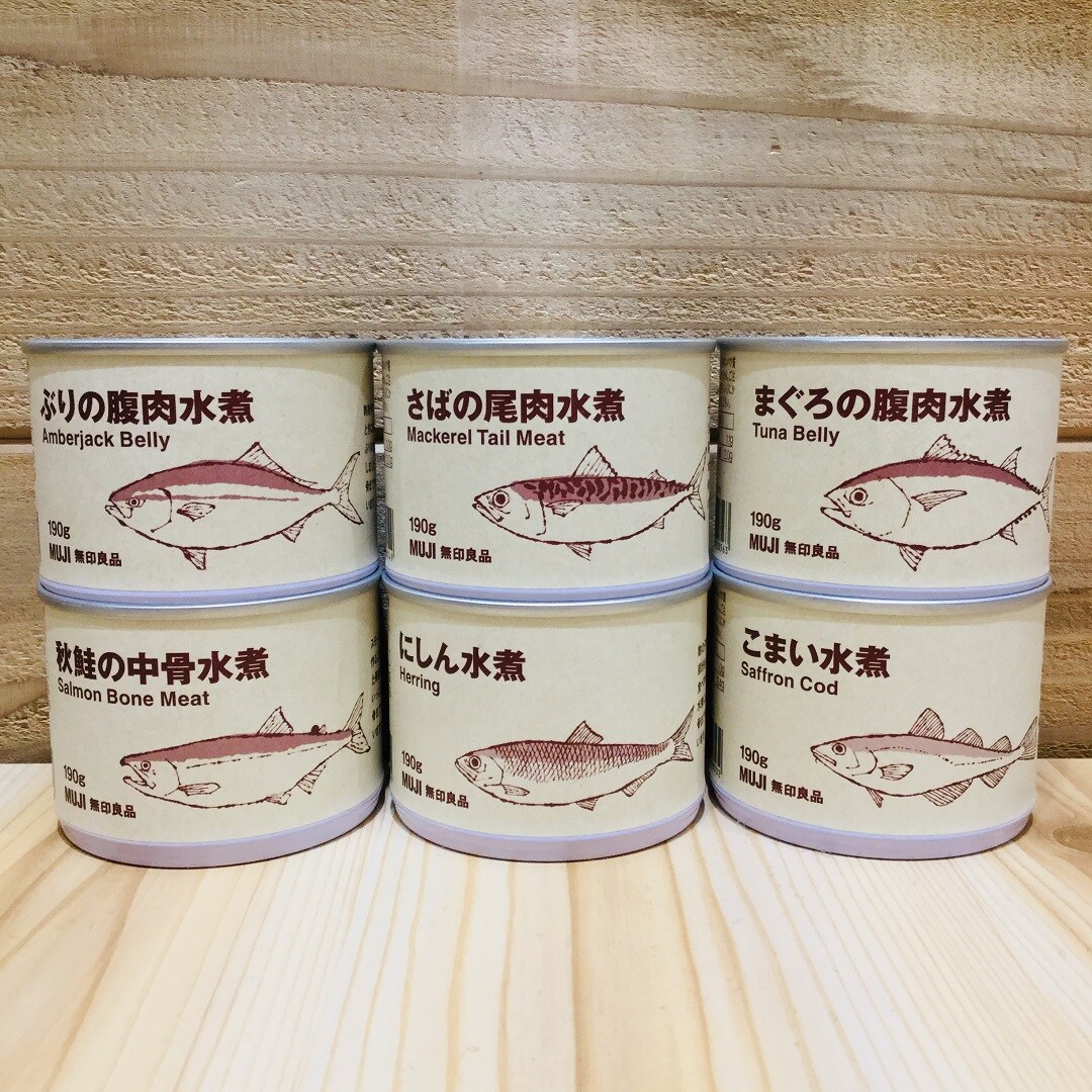 魚の缶詰全６種類