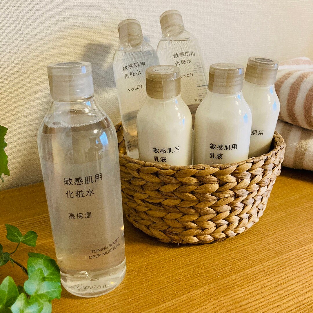敏感肌化粧水シリーズ