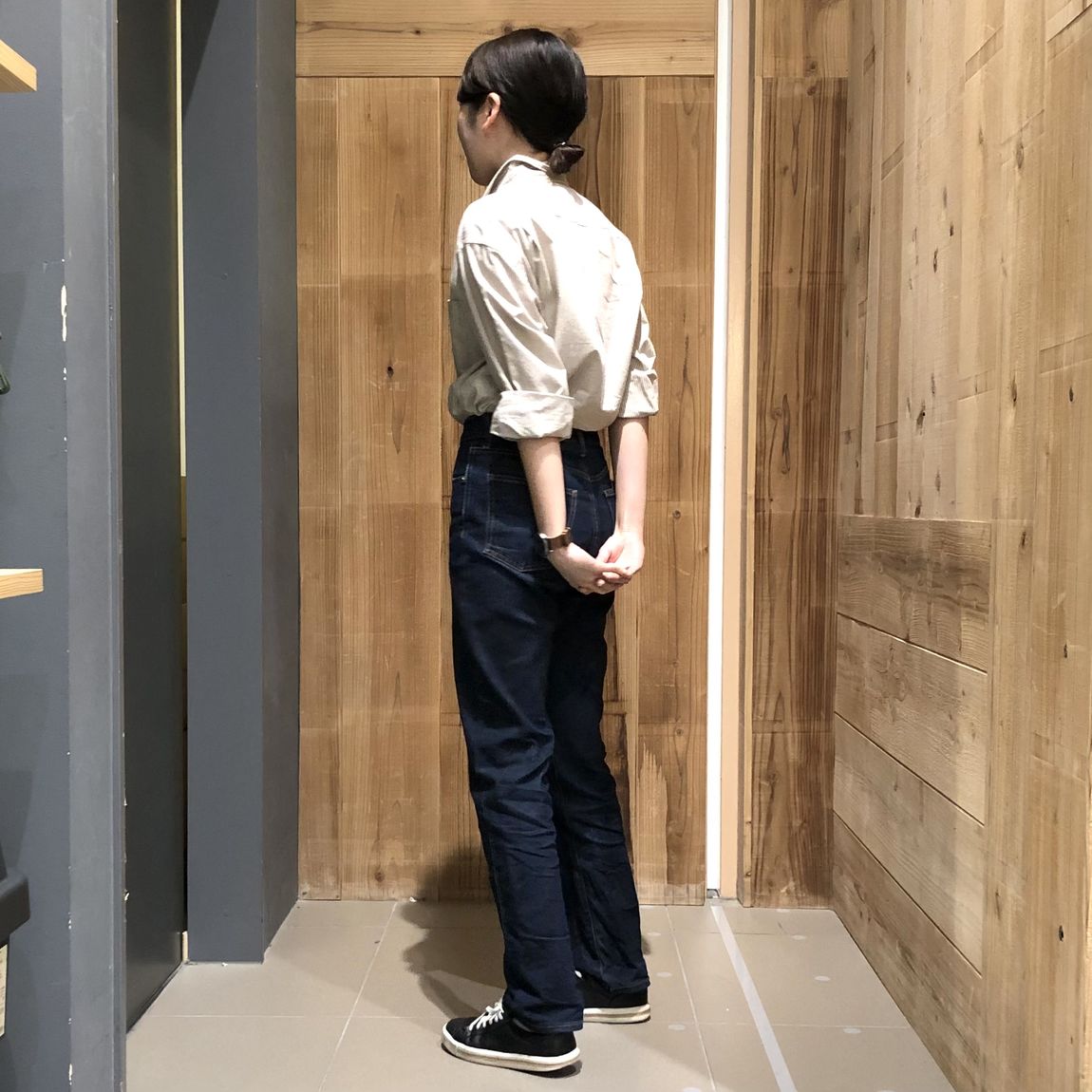 婦人デニム