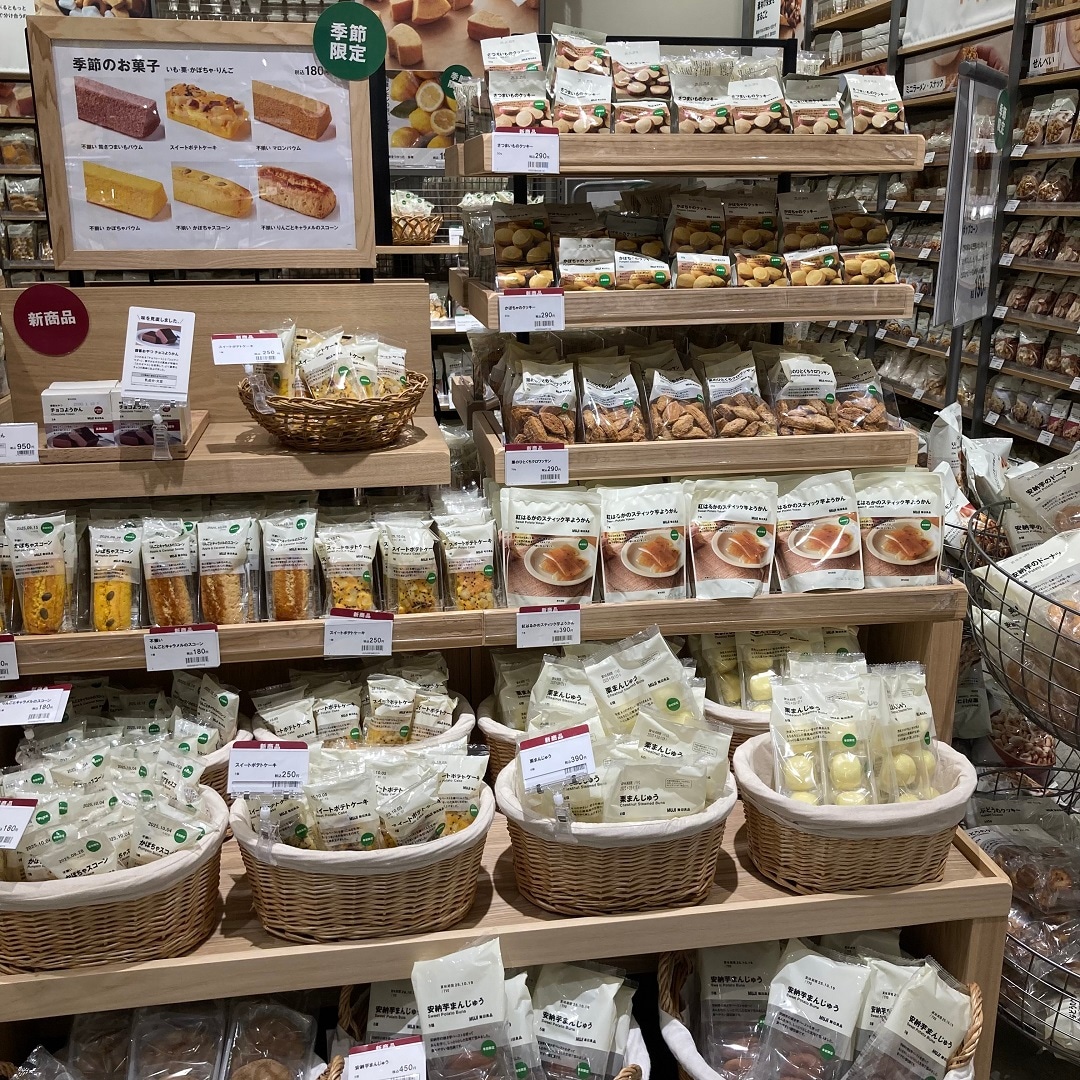 お菓子売場