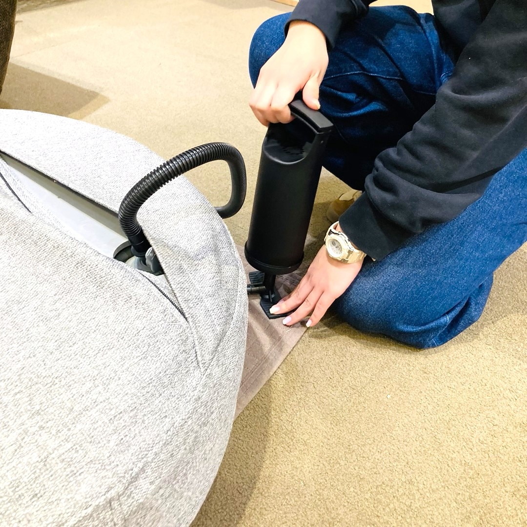 【モレラ岐阜】空気でできたクッション