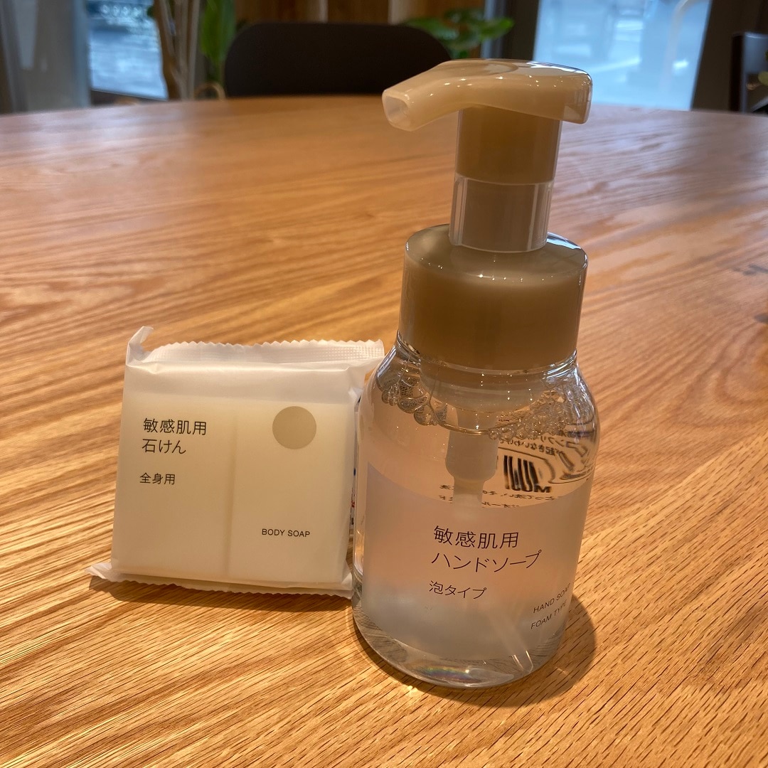 敏感肌　石けん　ハンドソープ泡
