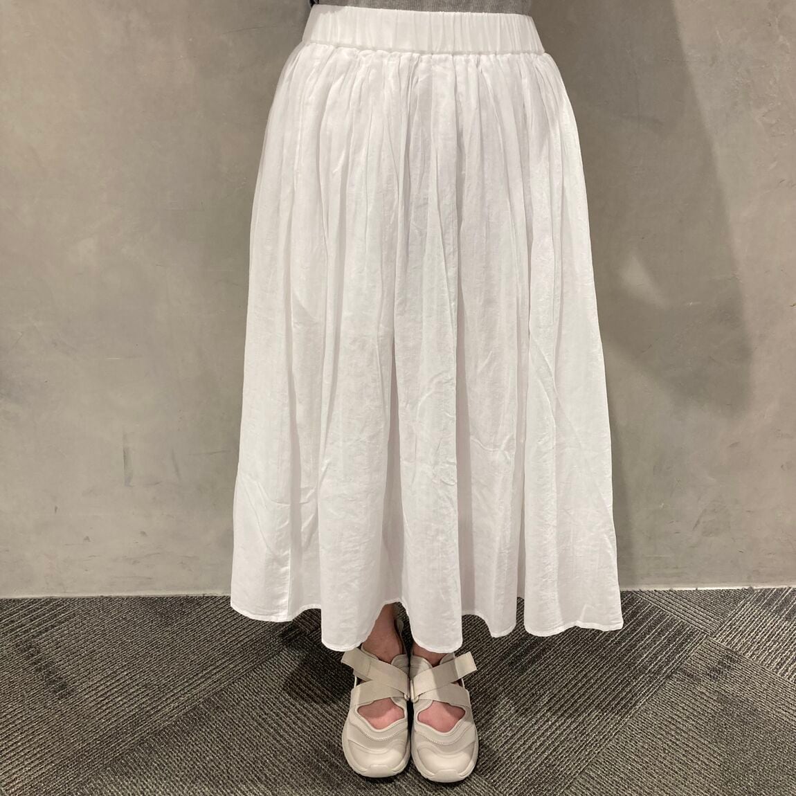 スカートを着ている写真