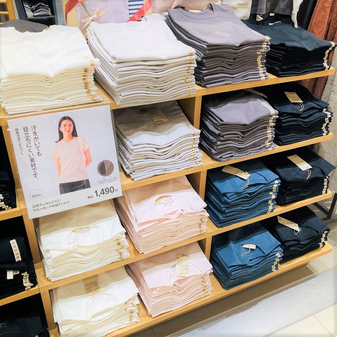 【モレラ岐阜】GWから涼感Tシャツはじめよう