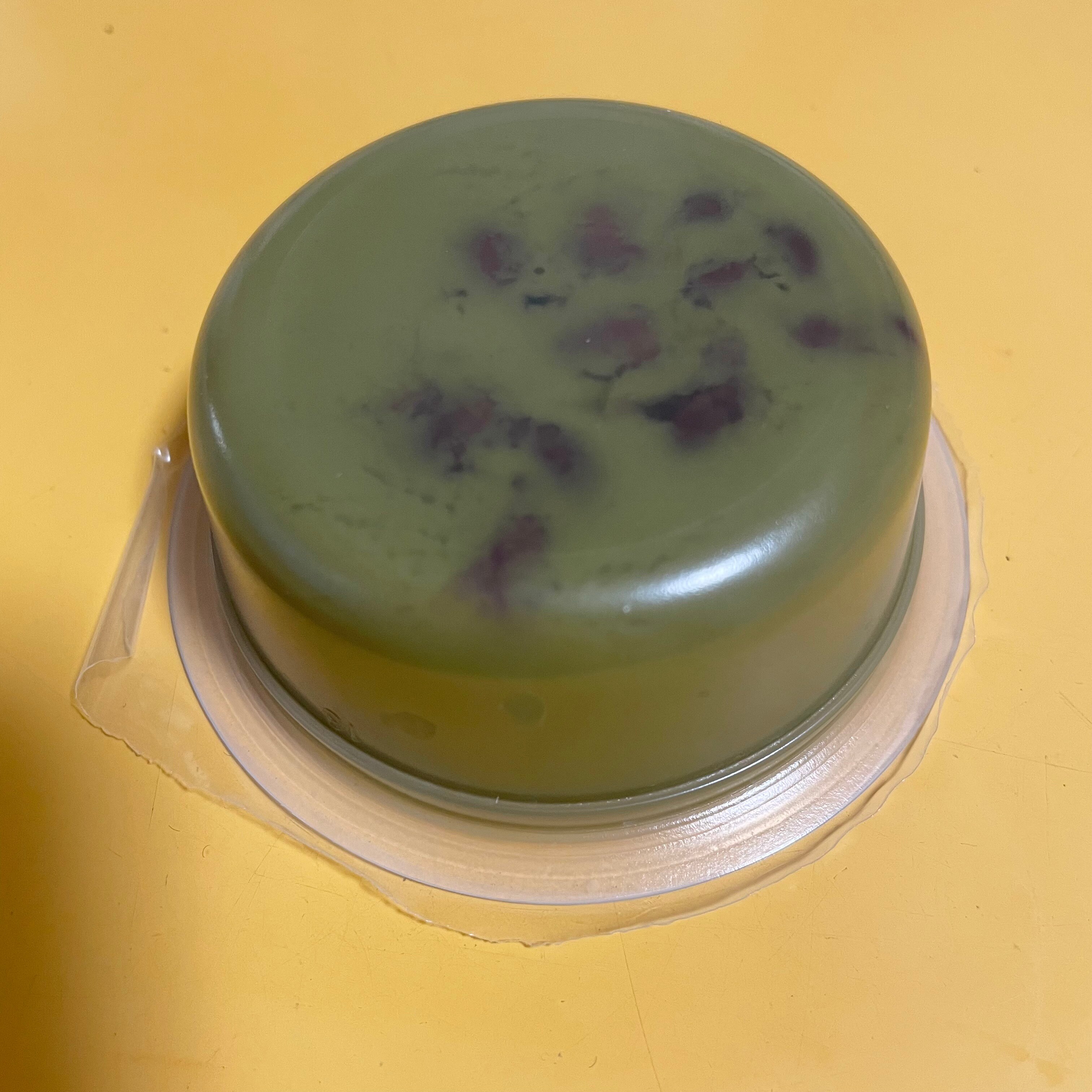 【無印良品500アトレヴィ巣鴨】宇治抹茶と小豆のプリンの中身