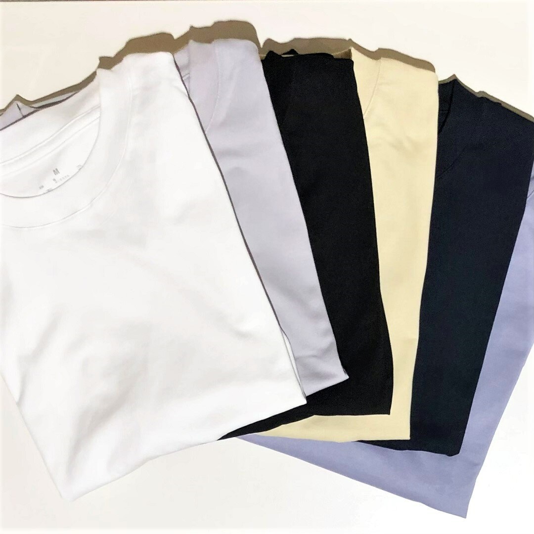 【アトレ川越】涼感UVカットワイド半袖Tシャツを使用したコーデ①