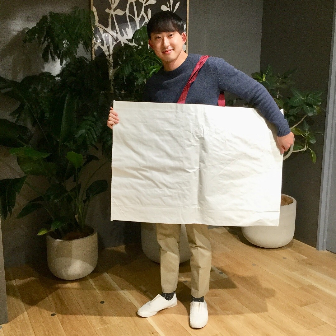 【大宮マルイ】再生ポリプロピレン製リサイクルバッグ②