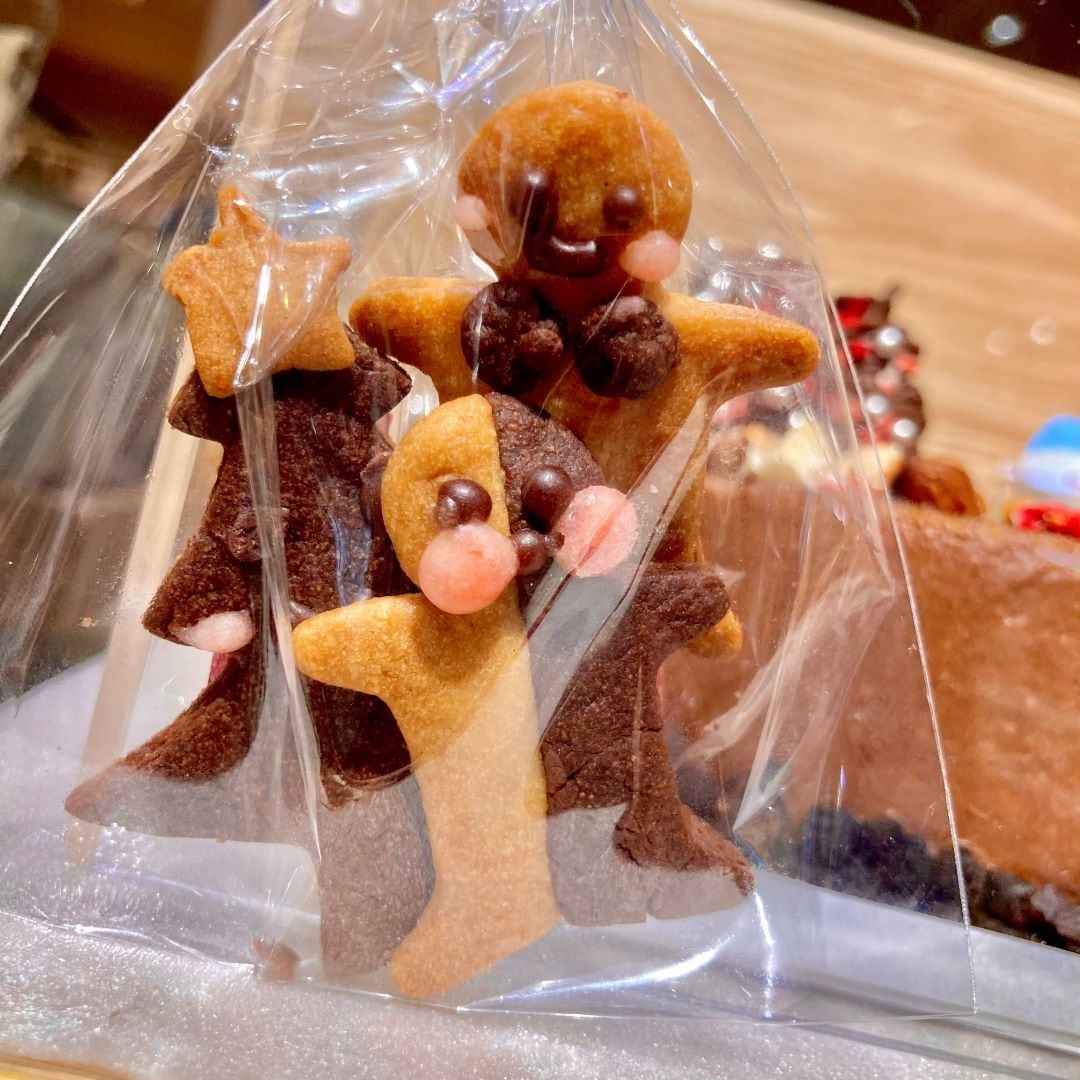 クリスマス型抜きクッキー完成品