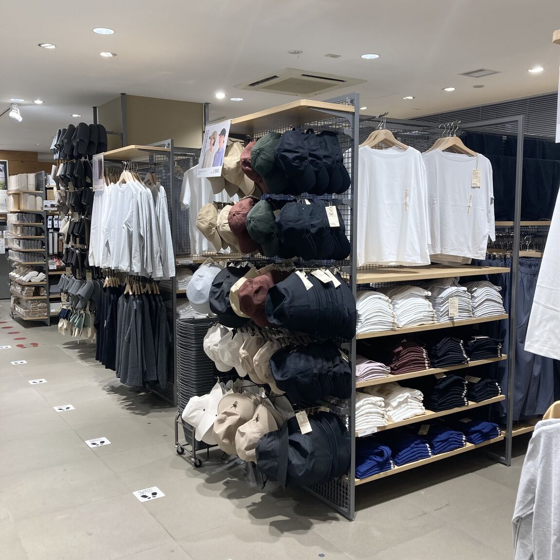 【無印良品500アトレヴィ巣鴨】売り場写真①