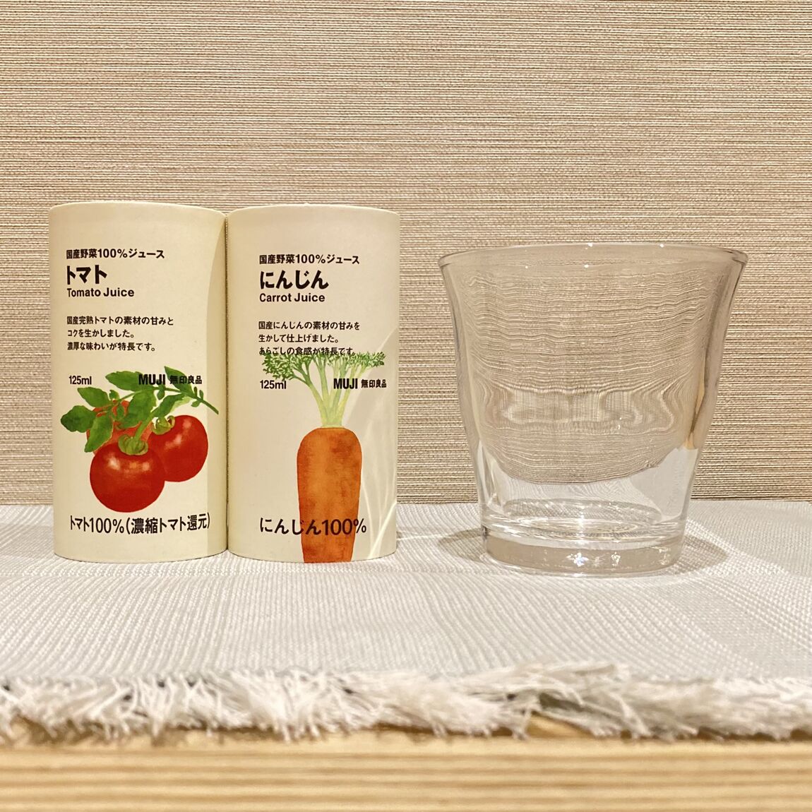 国産野菜１００％ジュース　にんじんとトマト