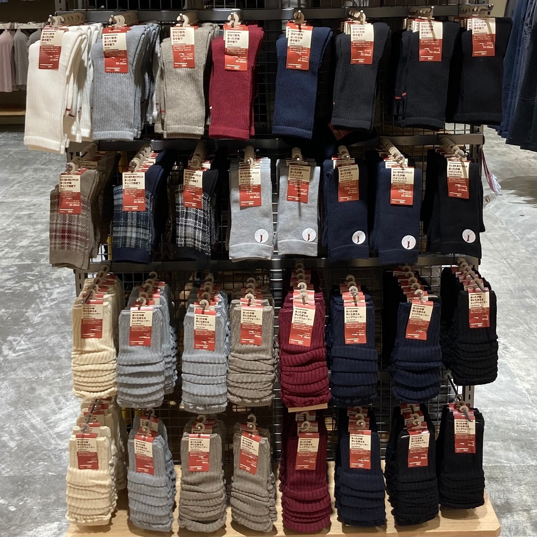 あったか綿靴下の写真