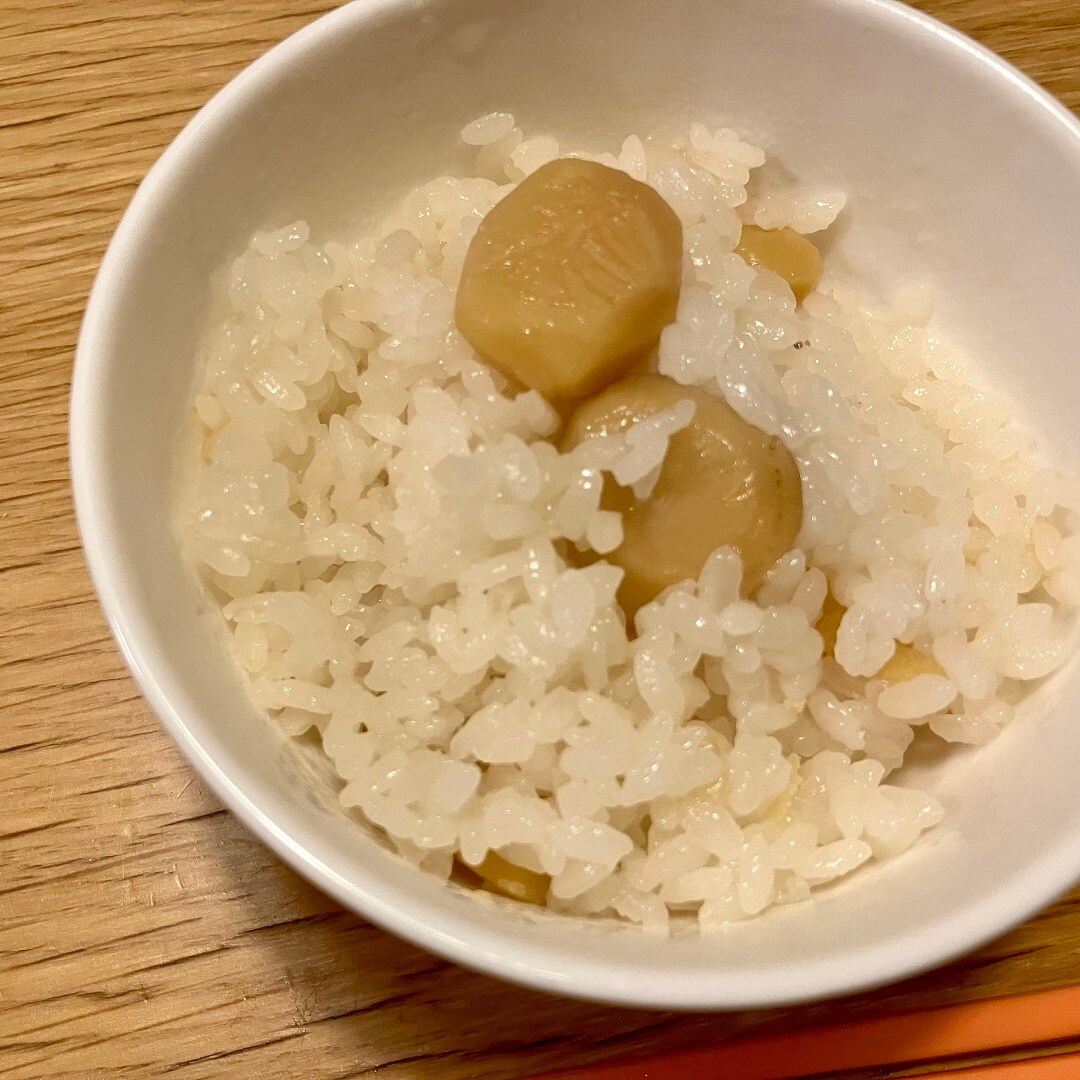 【なんばスカイオ】栗ごはん
