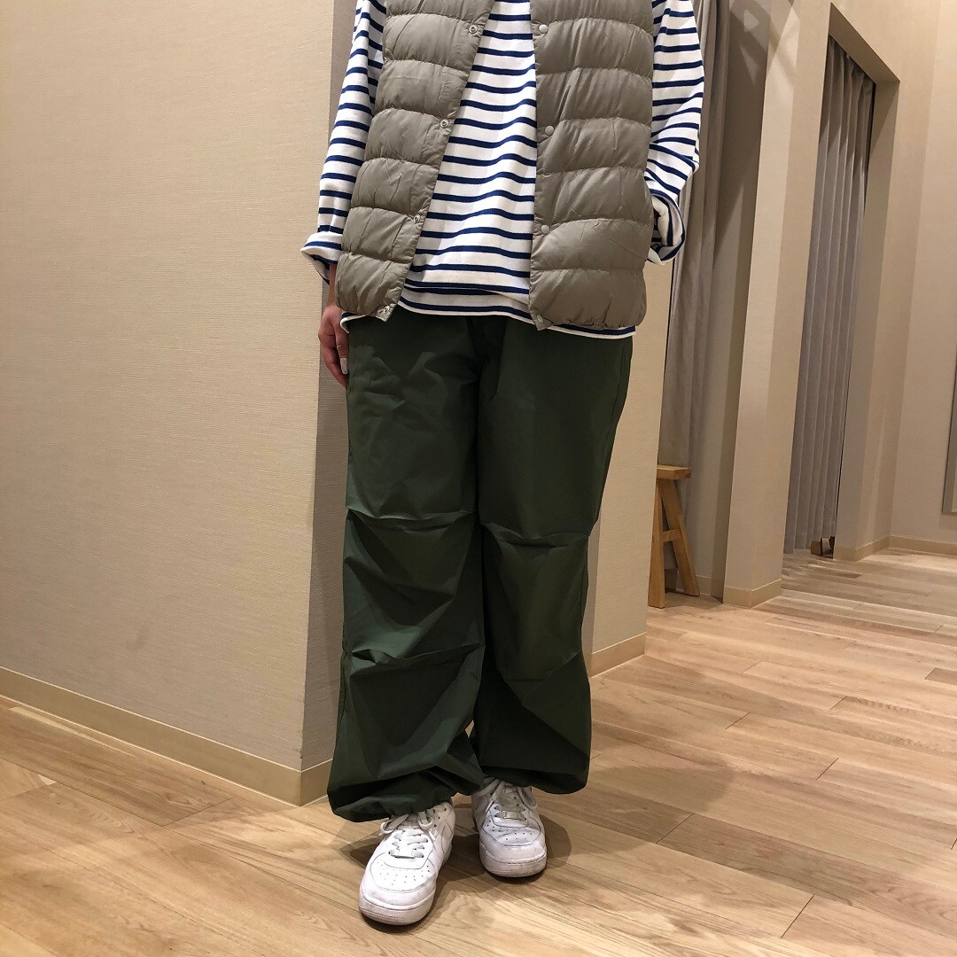 パラシュートパンツアップ